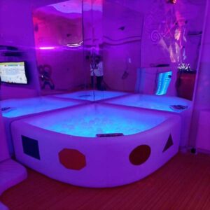 ALBERCA SENSORIAL “DIAMANTE“ CON CONTROL REMOTO