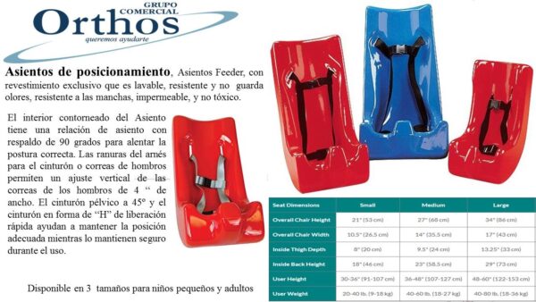 Asiento Posicionador