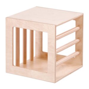 CUBO DE GATEO CON BARROTES PARA ESCALAR