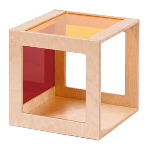 CUBO DE GATEO CON CRISTAL ACRÍLICO