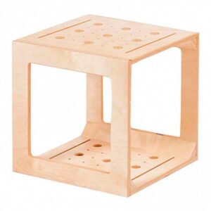 CUBO DE GATEO CON ORIFICIOS