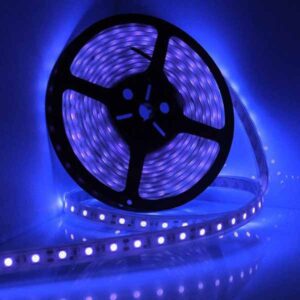 TIRA LED ULTRAVIOLETA LUZ NEGRA  5 MTS